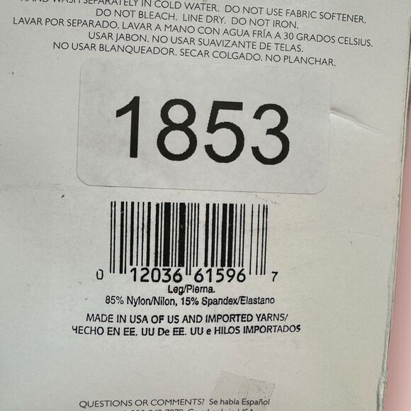 Hanes Silk Reflections Plus Knee Highs Enhanced Toe One Size 2 pair Barely There - Picture 3 of 16
